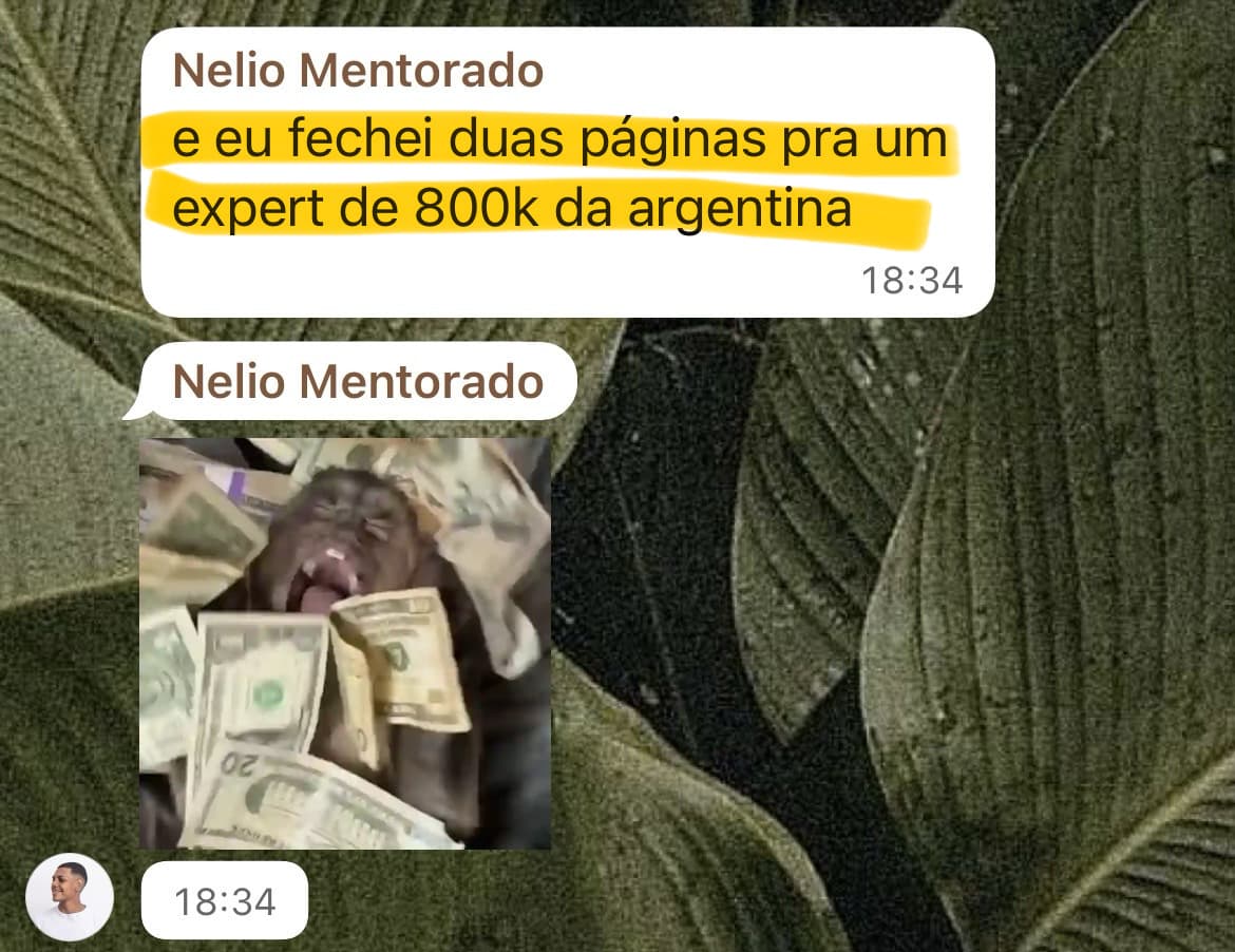 Depoimento de aluna